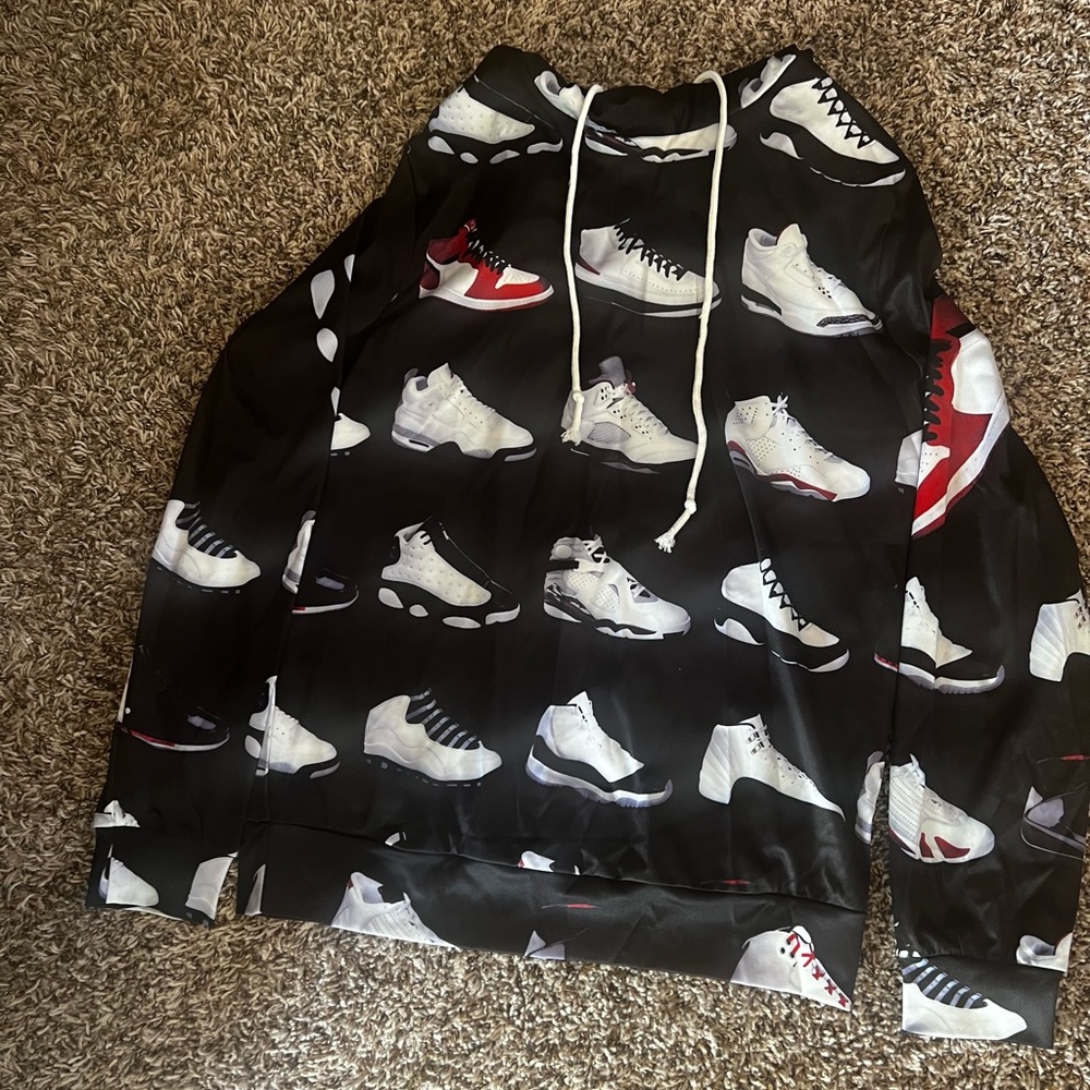 MICHAEL AIR JORDAN KICKS 3D HOODIE